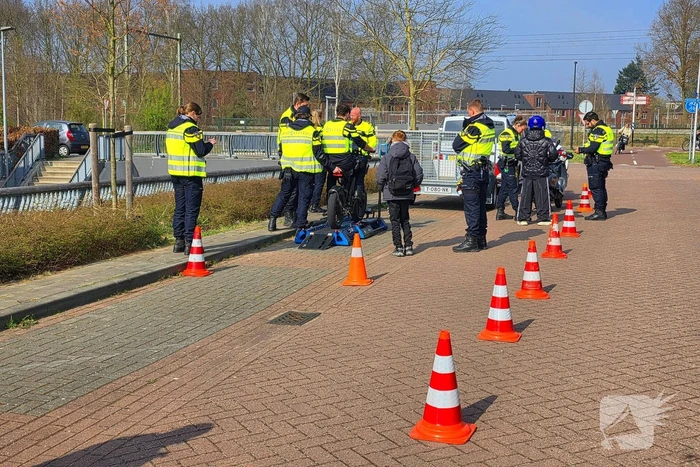 Negen fatbikes niet in orde tijdens politiecontrole