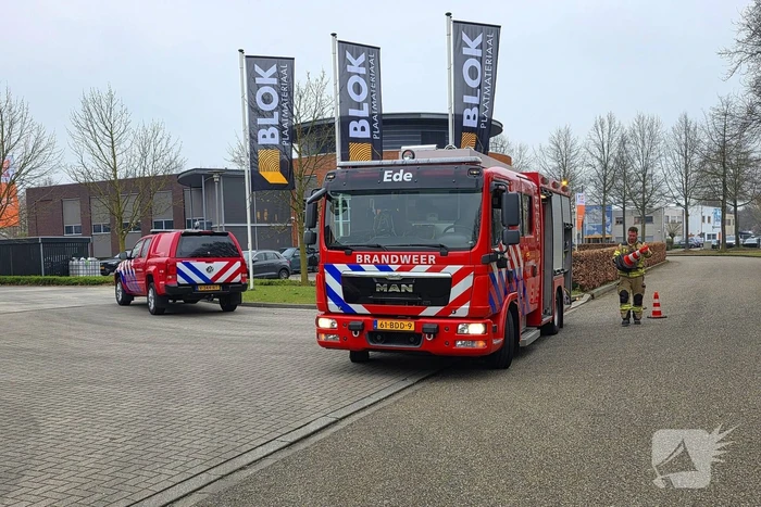 Brandweer ingezet voor afvalbrand