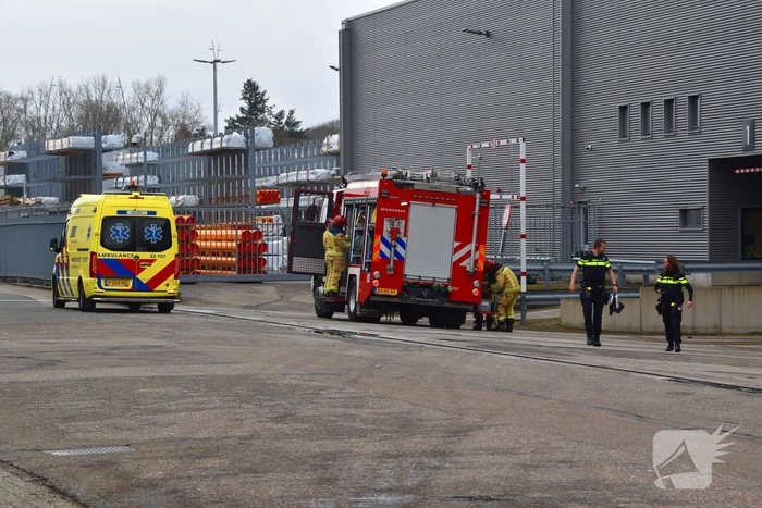 Hulpdiensten ingezet voor bedrijfsongeval