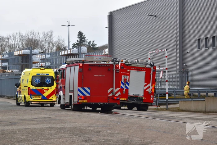 Hulpdiensten ingezet voor bedrijfsongeval