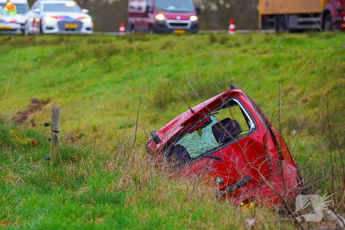Traumahelikopter ingezet voor ernstig ongeluk op A28