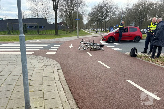 Fietser gewond bij aanrijding tussen fietsers