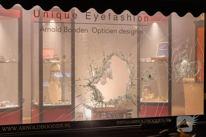 Inbraak bij exclusieve winkel