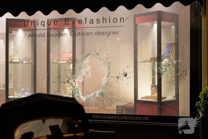 Inbraak bij exclusieve winkel
