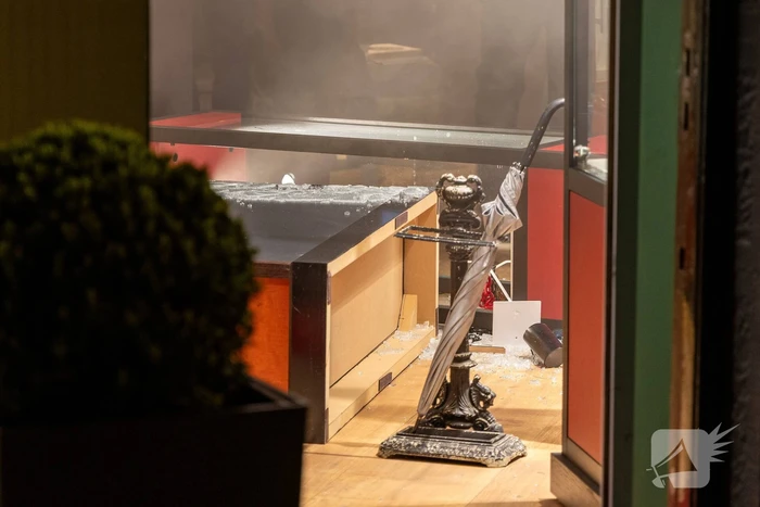 Inbraak bij exclusieve winkel