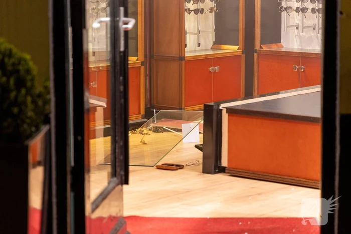 Inbraak bij exclusieve winkel