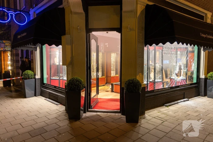Inbraak bij exclusieve winkel