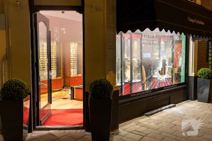 Inbraak bij exclusieve winkel
