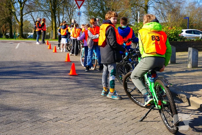 Praktisch verkeersexamen voor basisschoolleerlingen