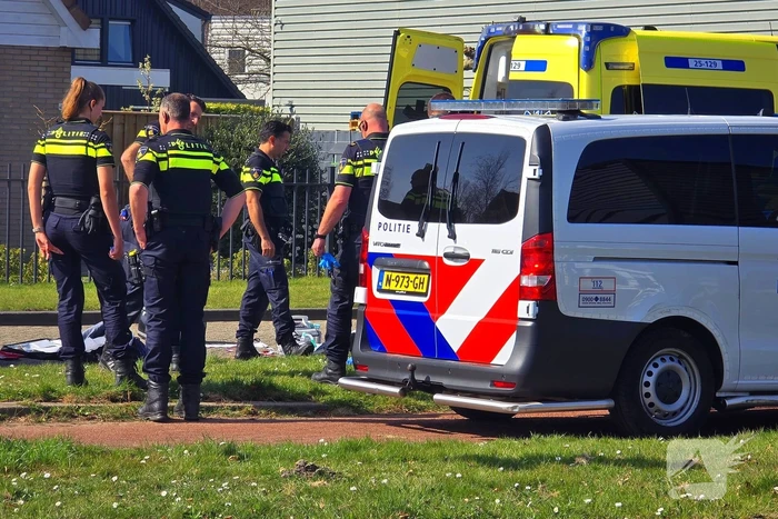 Fietser komt hard ten val, traumateam ingezet