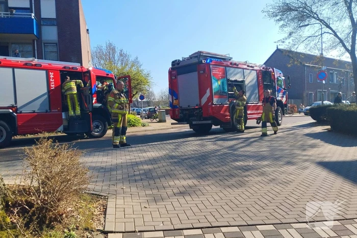 Brandweer controleert appartementen na brandmelding