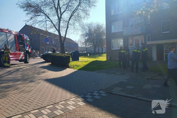 Brandweer controleert appartementen na brandmelding