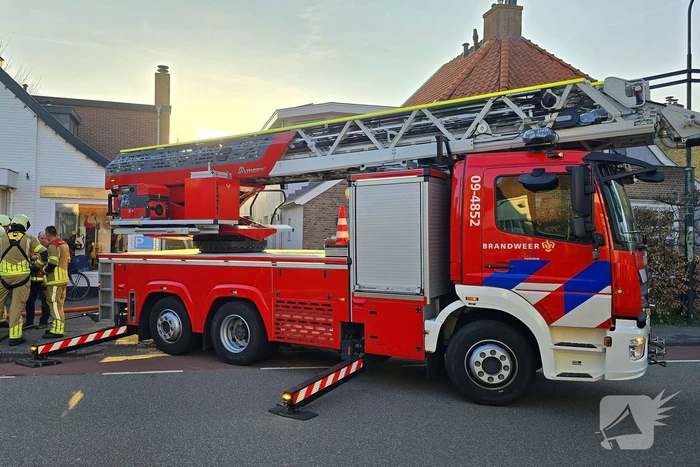 Brand in bijgebouw moeilijk te bestrijden