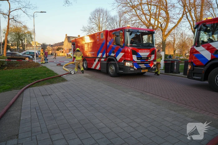 Schuur en woning beschadigd bij brand