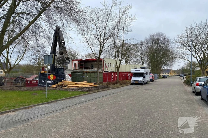 Sloop oude brandweer kazerne begonnen