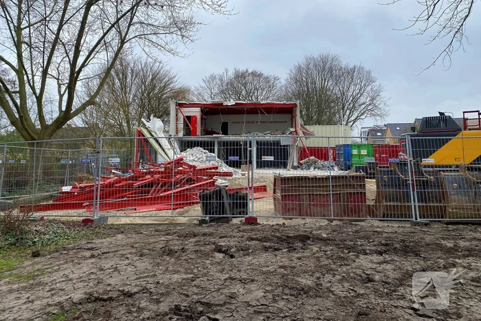 Sloop oude brandweer kazerne begonnen