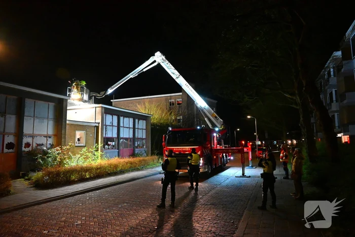 Grote politie-inzet bij inbraak in atelier