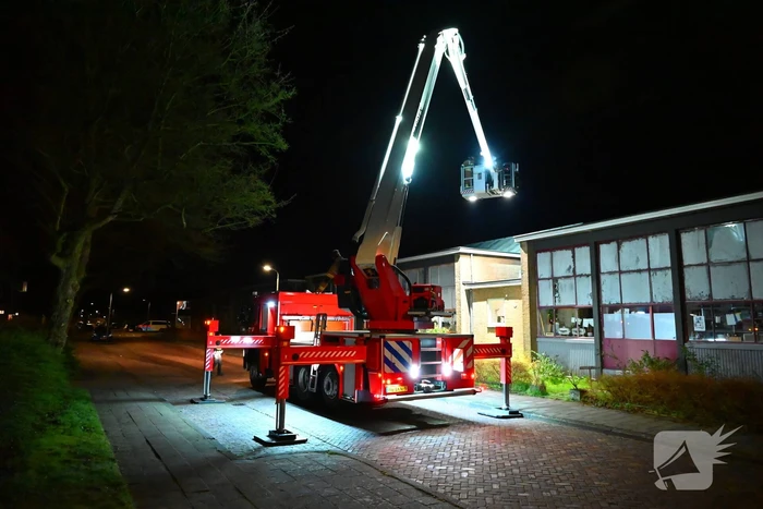 Grote politie-inzet bij inbraak in atelier