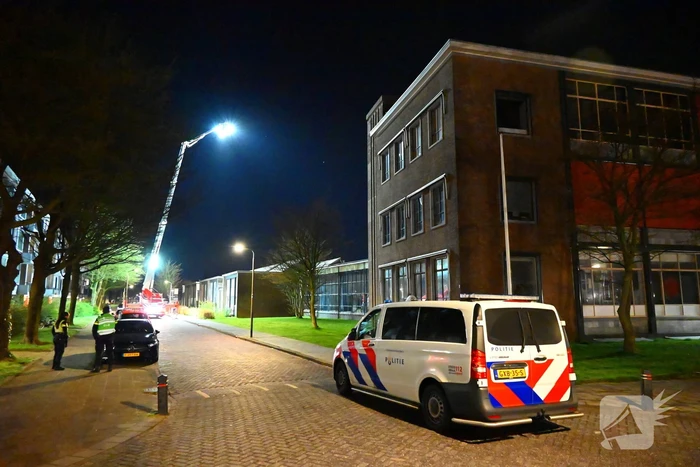 Grote politie-inzet bij inbraak in atelier