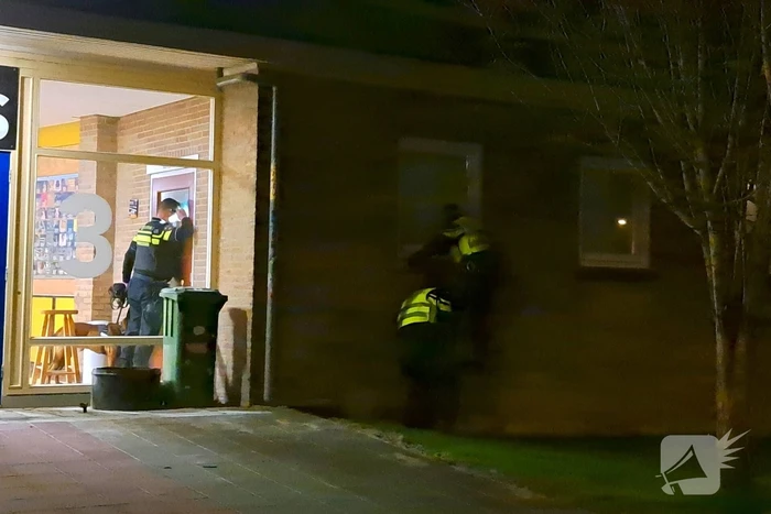 Grote politie-inzet bij inbraak in atelier