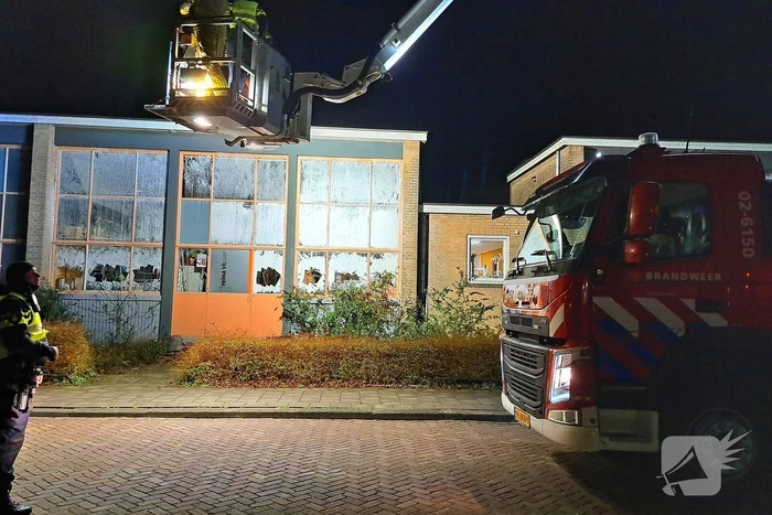 Grote politie-inzet bij inbraak in atelier