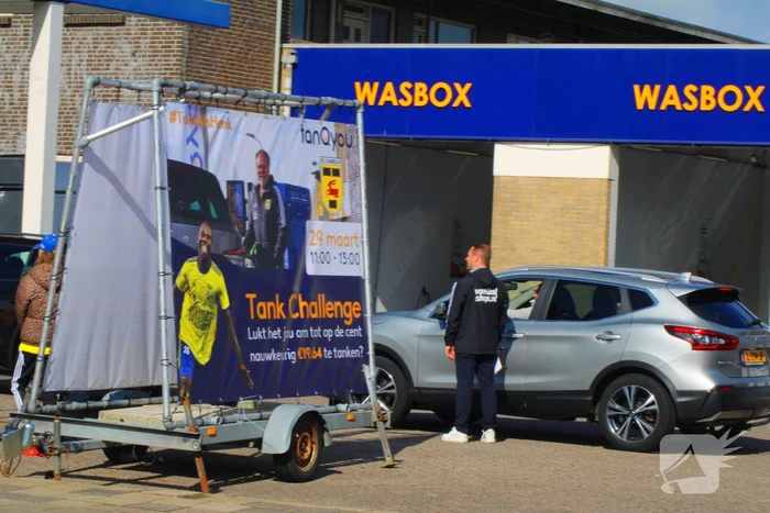 Benzinepomp organiseert tankchallenge