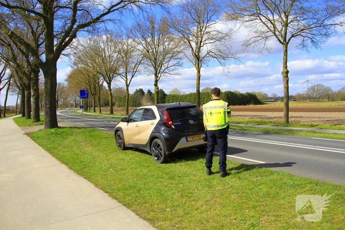 Fietser gewond bij botsing met auto