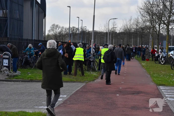 Grote opkomst bij demonstratie tegen Elon Musk en Tesla