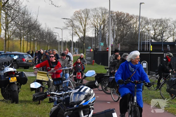 Grote opkomst bij demonstratie tegen Elon Musk en Tesla