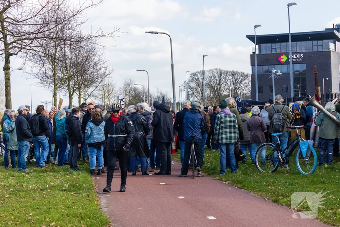 Grote opkomst bij demonstratie tegen Elon Musk en Tesla