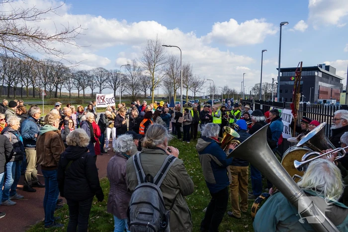 Grote opkomst bij demonstratie tegen Elon Musk en Tesla