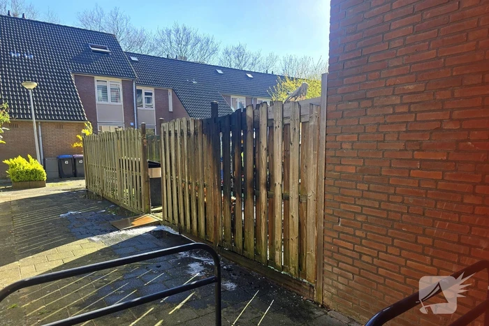 Brand in portiekflat snel onder controle