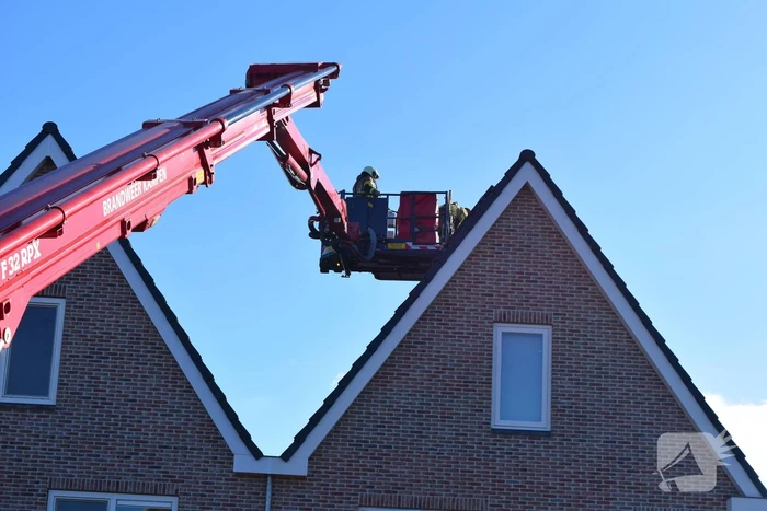 Schoorsteenbrand snel onder controle
