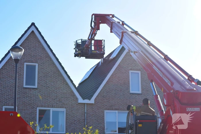 Schoorsteenbrand snel onder controle