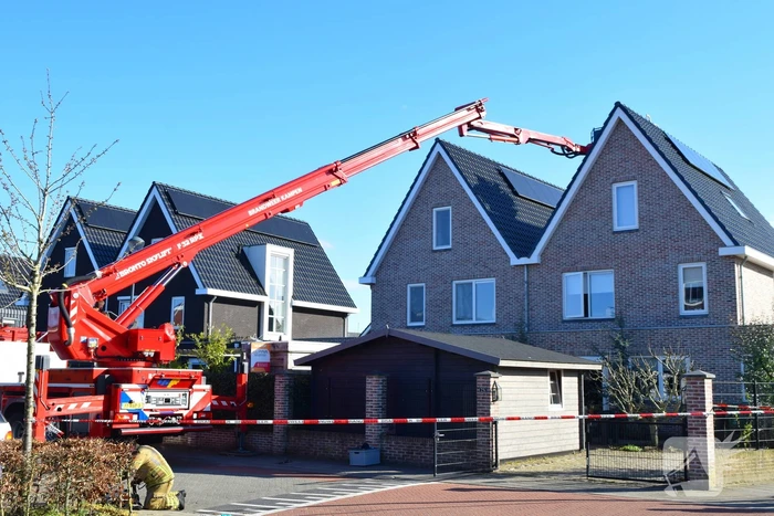 Schoorsteenbrand snel onder controle