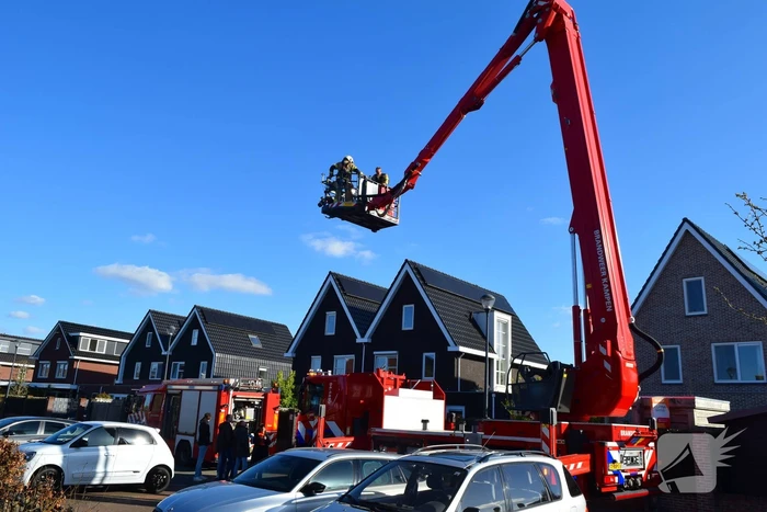 Schoorsteenbrand snel onder controle