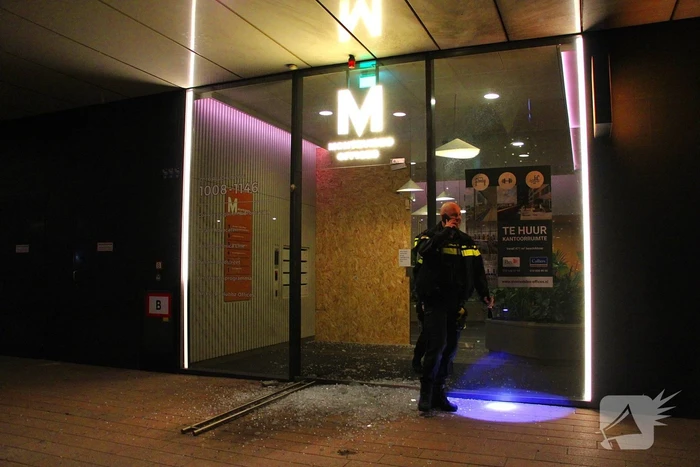 Explosie bij kantoorpand