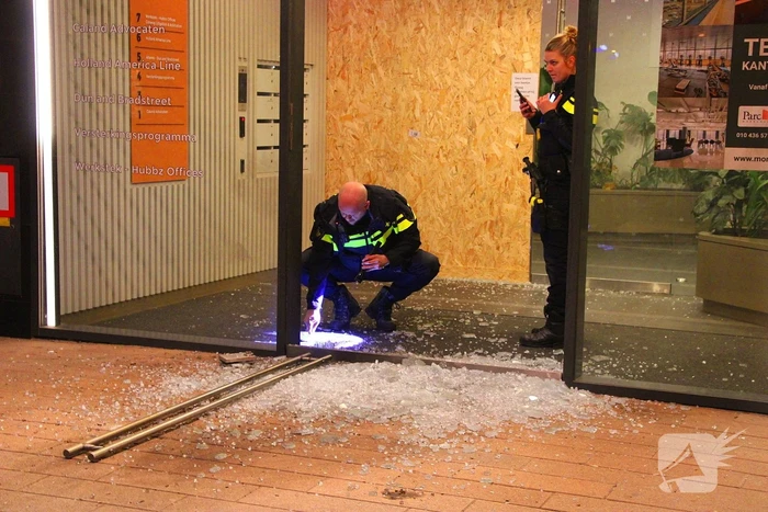 Explosie bij kantoorpand