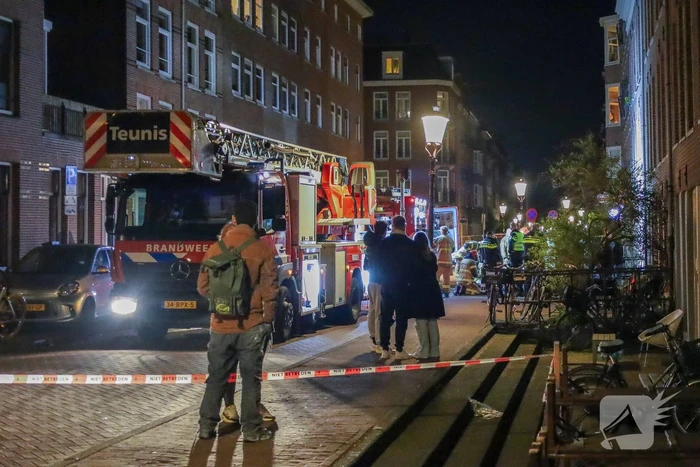 Brand in woning snel geblust