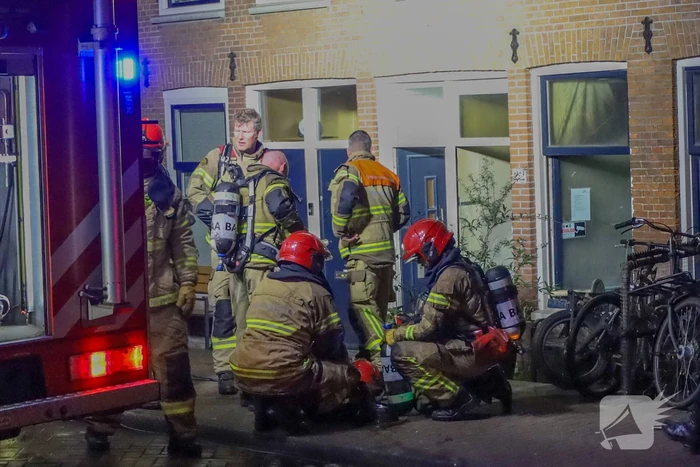 Brand in woning snel geblust