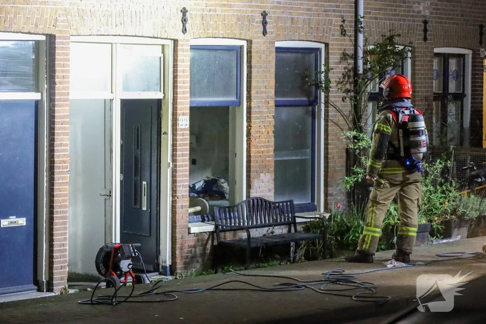 Brand in woning snel geblust