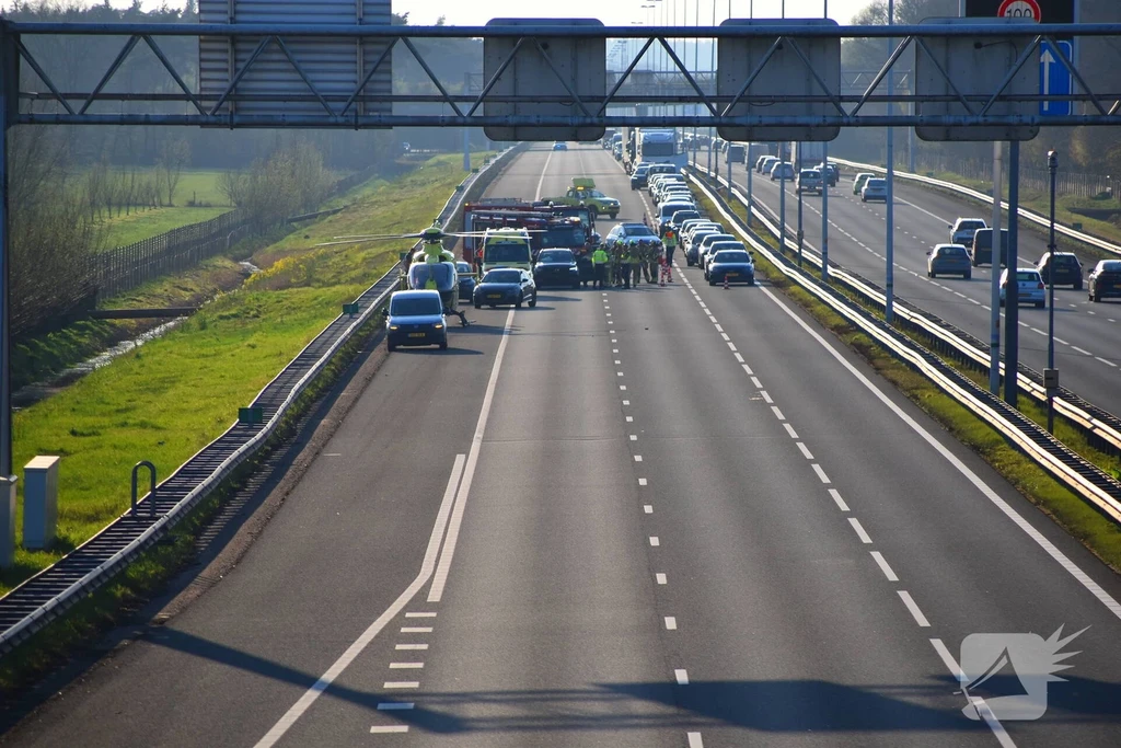 Rijksweg A12 R 84,7 112 nieuws Woudenberg 