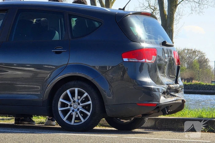 Gewonde bij kopstaart botsing