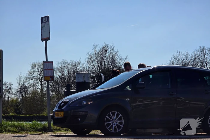 Gewonde bij kopstaart botsing