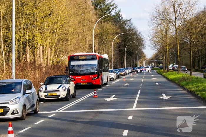 Verkeerschaos na kop-staartaanrijding