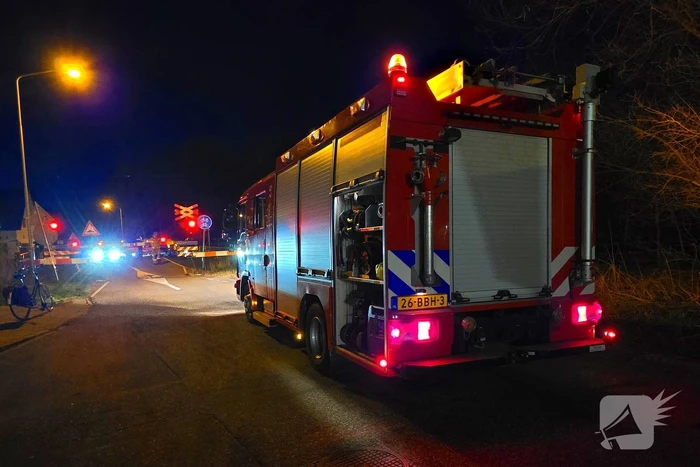 Hulpdiensten groots opgeroepen na aanrijding op spoor