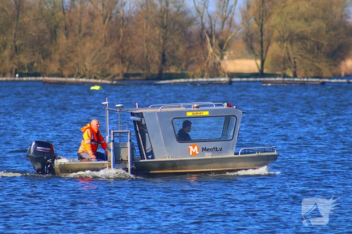 Zandzakken geplaatst ter voorkoming van overstroming