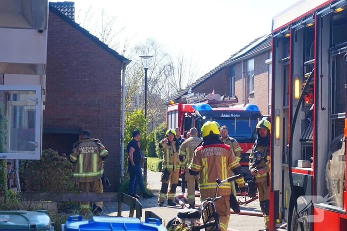 Brandweer ingezet voor brand in woning