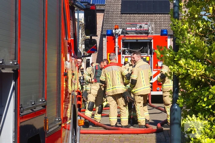 Brandweer ingezet voor brand in woning