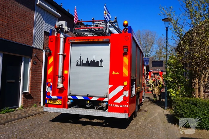 Brandweer ingezet voor brand in woning